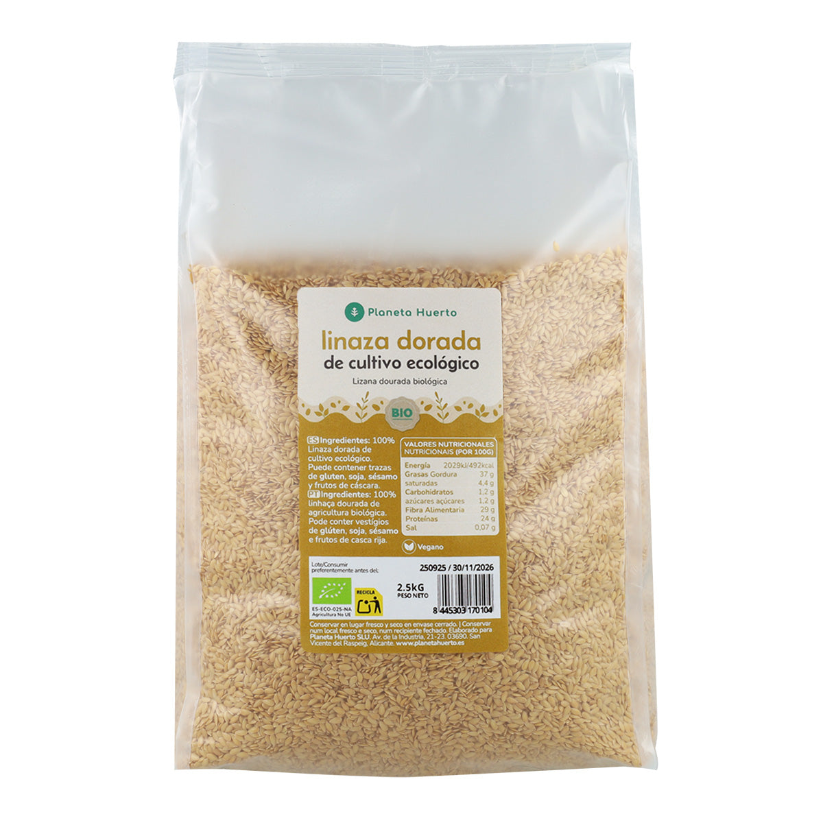 Goldener Leinsamen ECO Planet Garden 2,5 kg