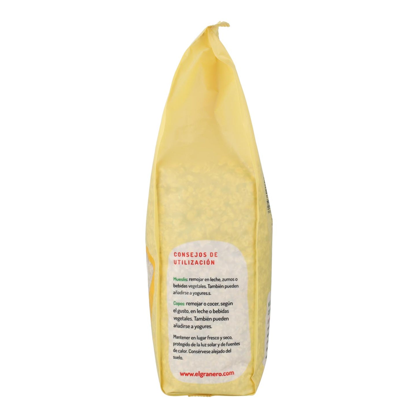 Mjuka flingor av fullkornshavre El Granero 1 kg