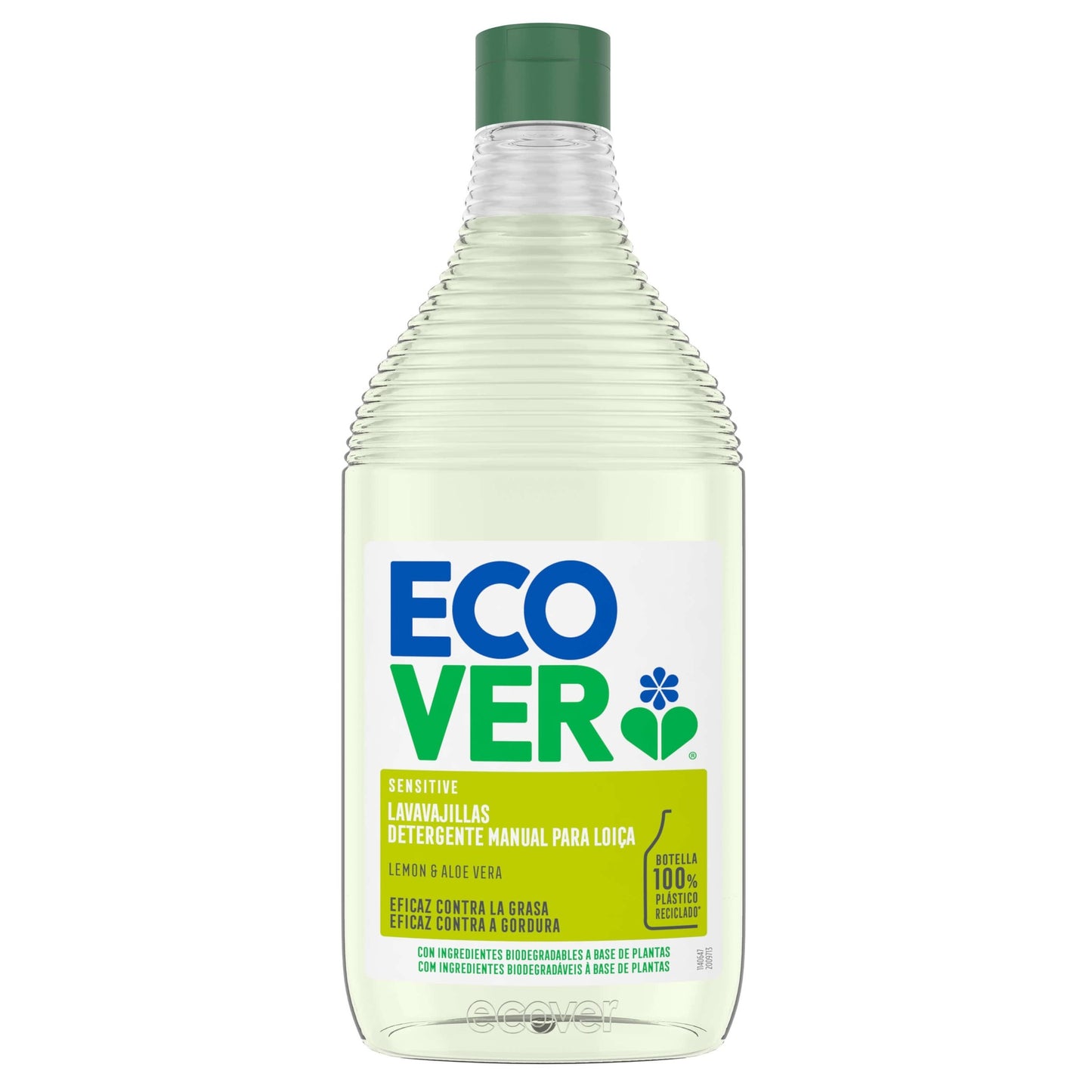Liquide vaisselle dégraissant au citron et à l'aloe vera Ecover 450 ml