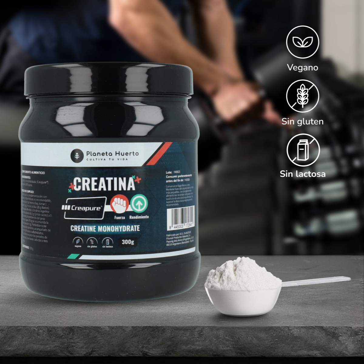 Creatine Creapure Planet Orchard 300 g