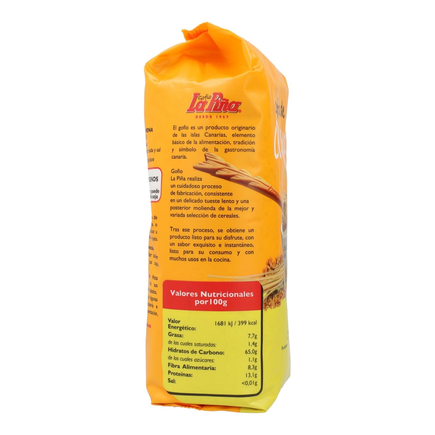 Gofio d'avena La Piña 450 g