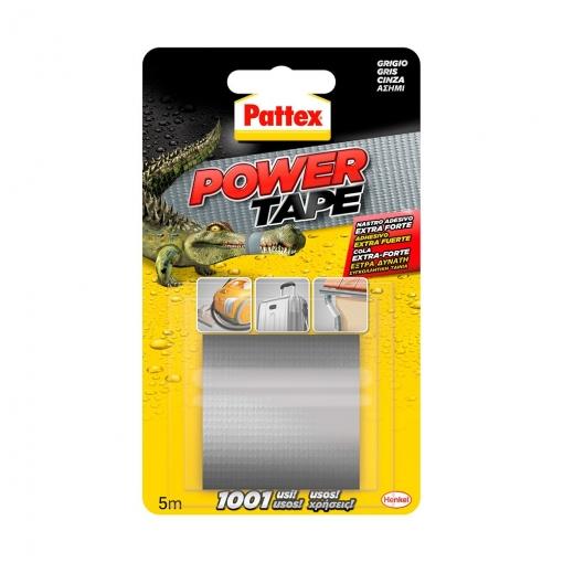 Ruban adhésif Pattex Power Tape Bl 50 x 5 m. Blanc