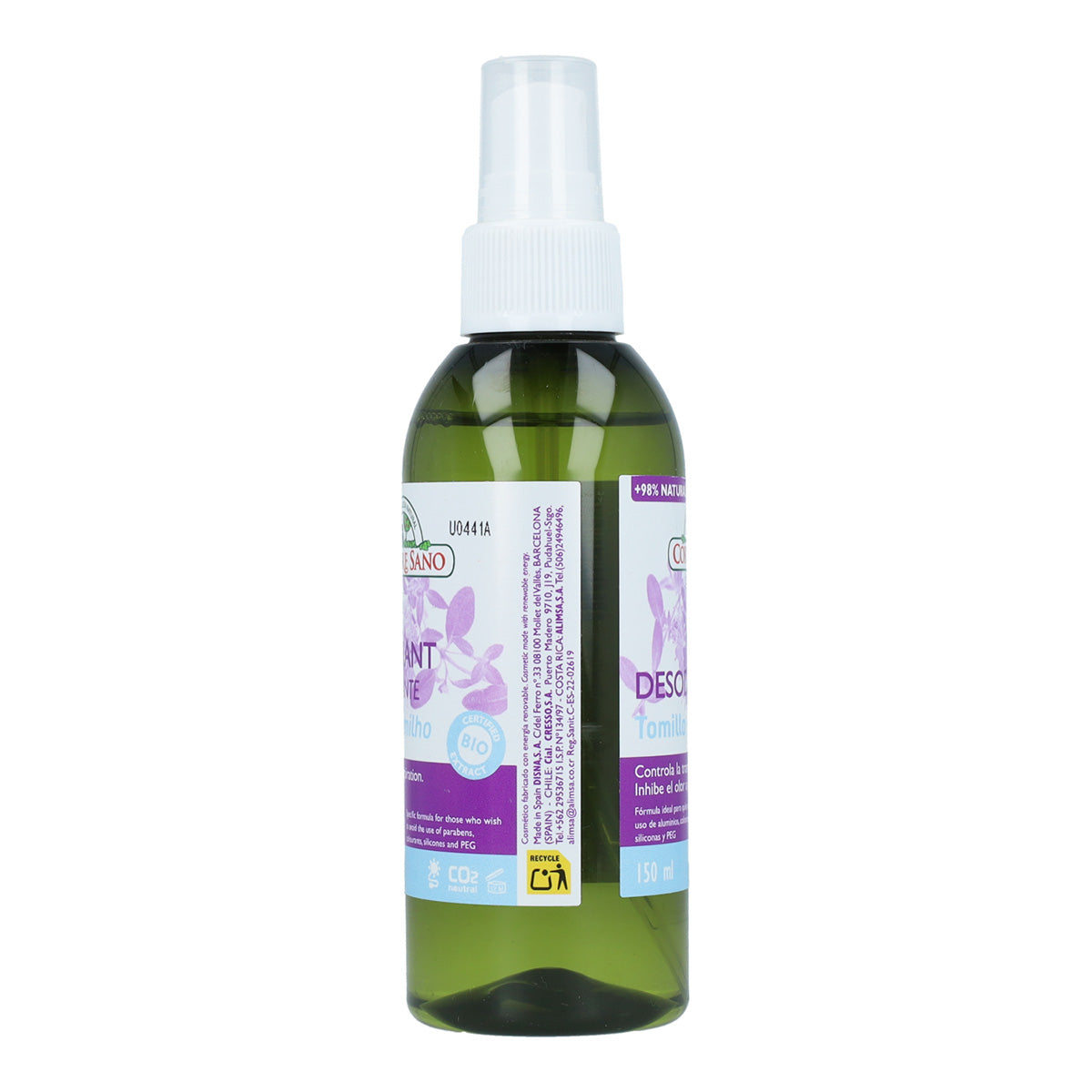Deodorant met tijm Corpore Sano 150 ml
