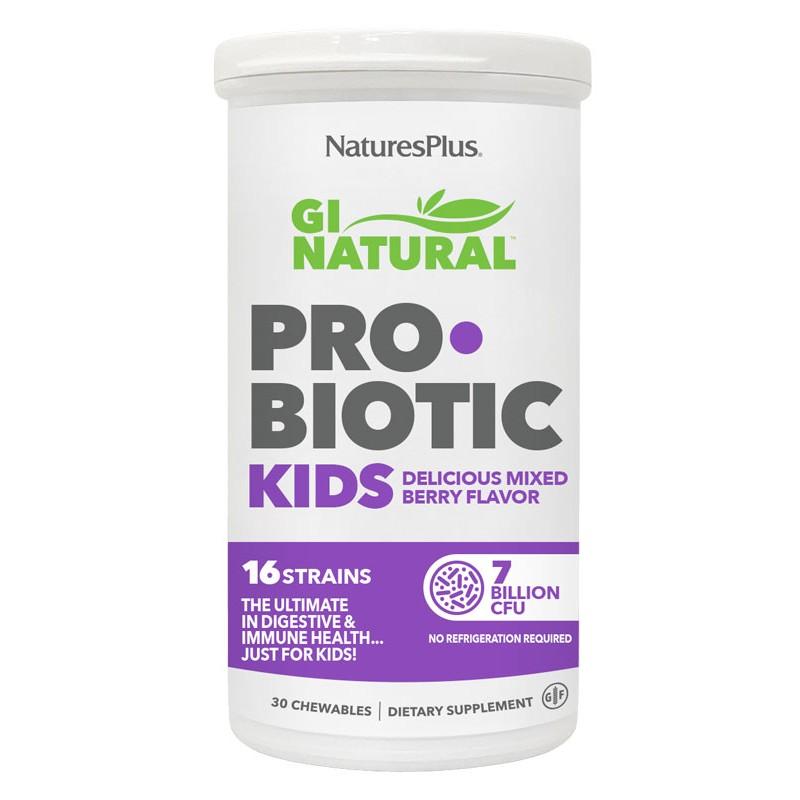 Probiotikum Gi natural för barn Nature's Plus 30 tabletter