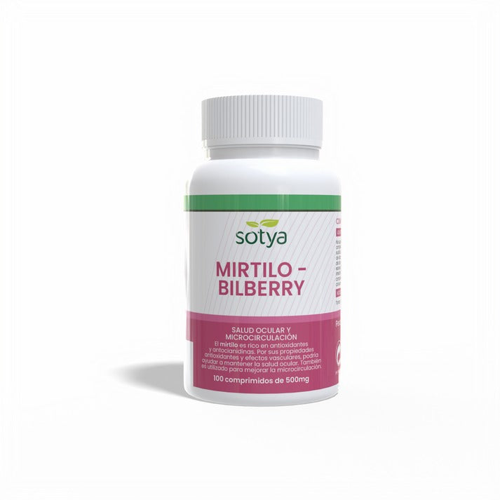 Mirtillo blu 500 mg Sotya, 100 compresse