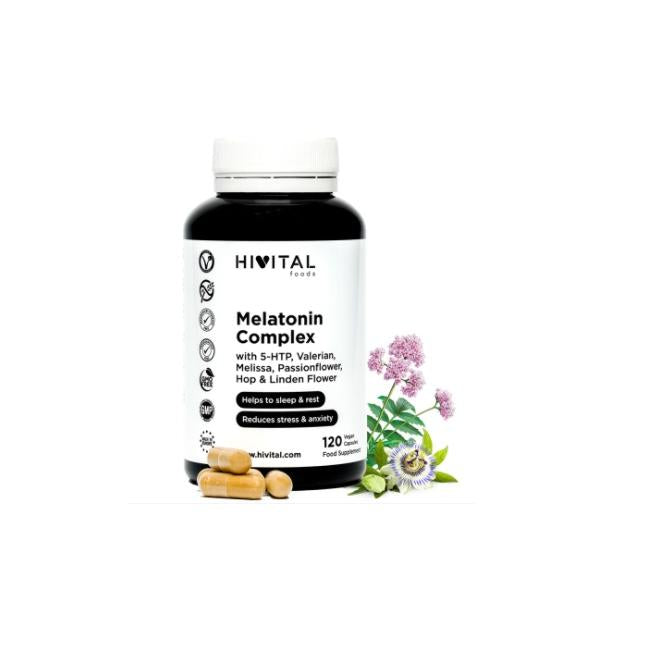 Hivital Melatonin Complex 120 vegan capsules
