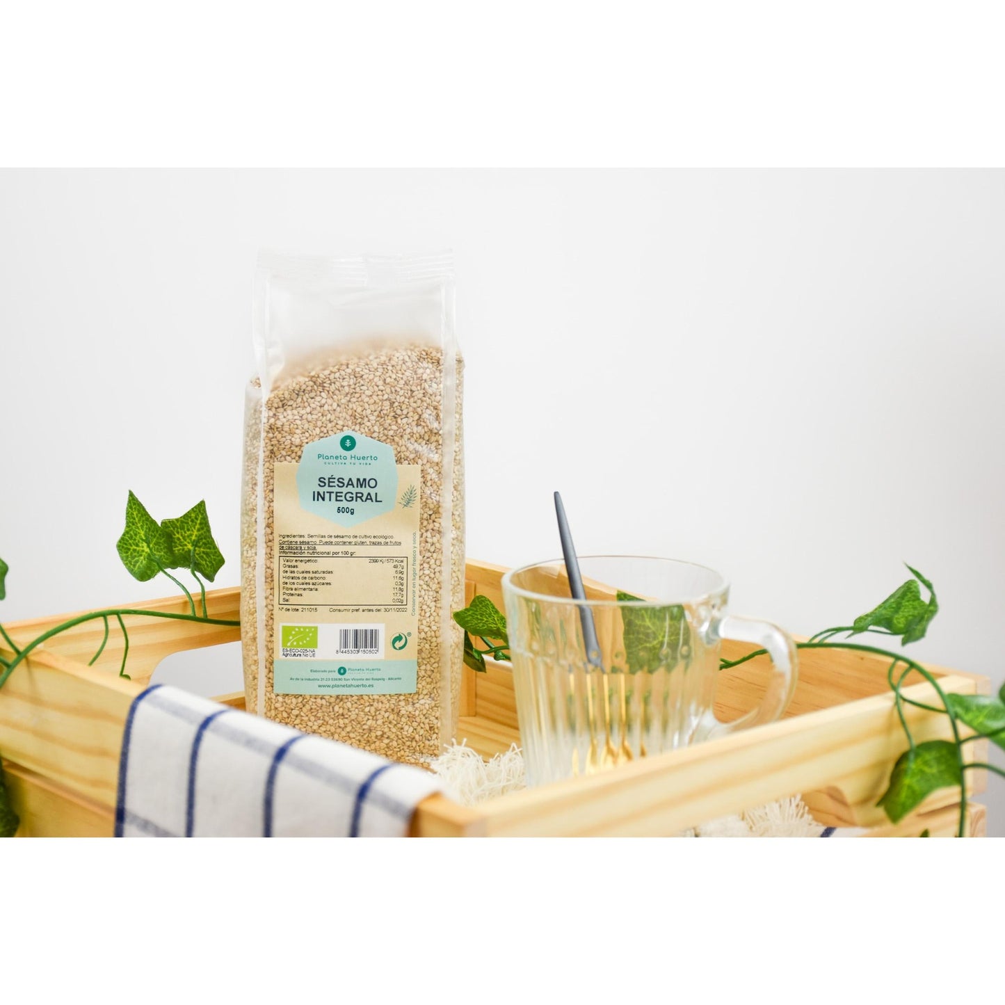 Sesamo intero ECO Planeta Huerto 500 g