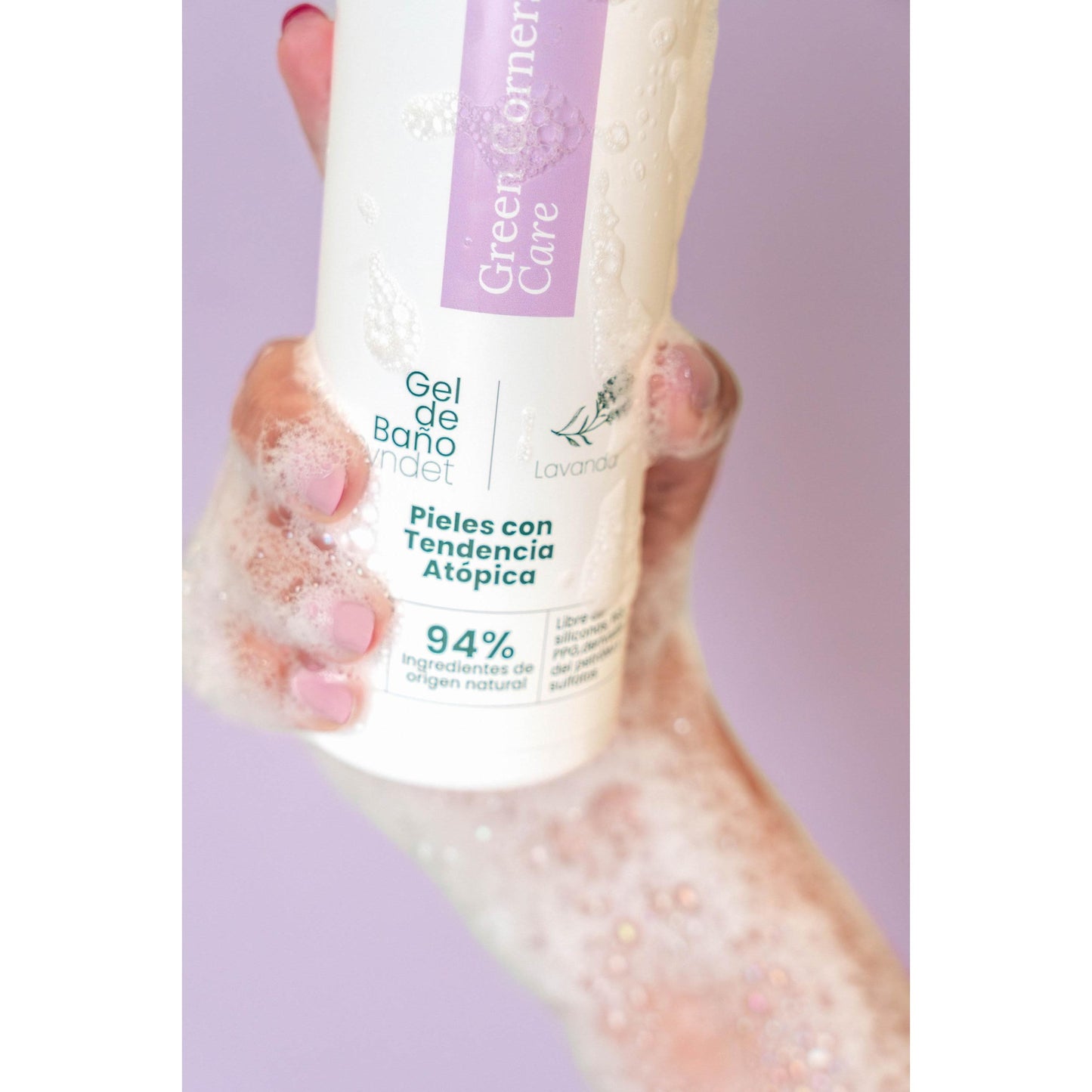 Żel pod prysznic z fioletowego ryżu Green Corners Care 400 ml