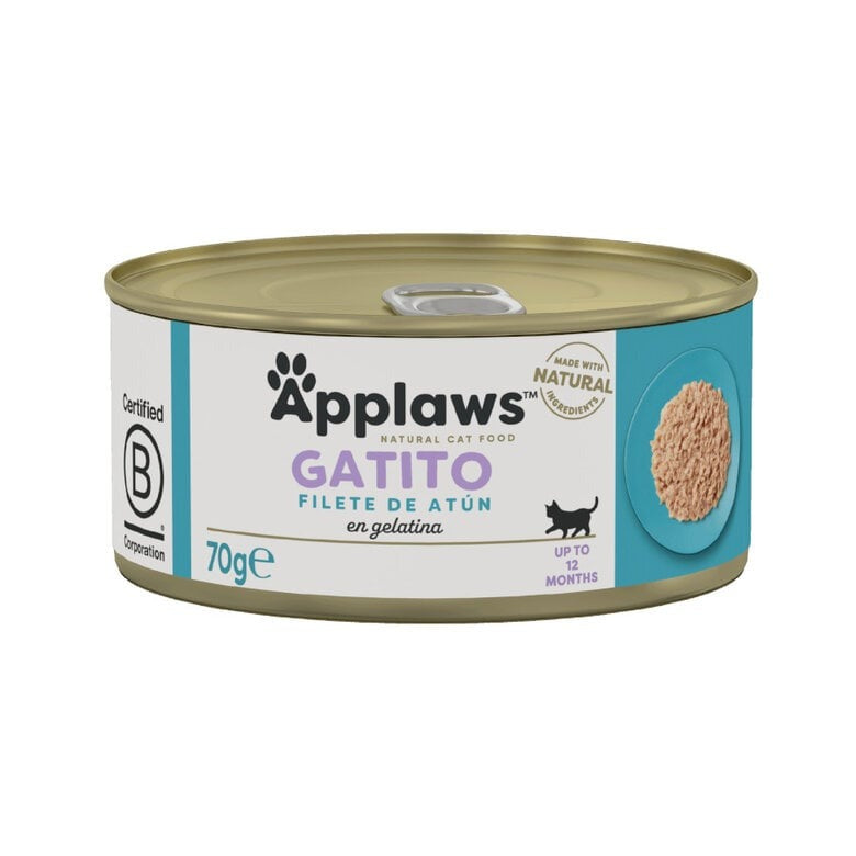 Natvoer voor katten Kitten Tonijn - Applaws Cat 70 g