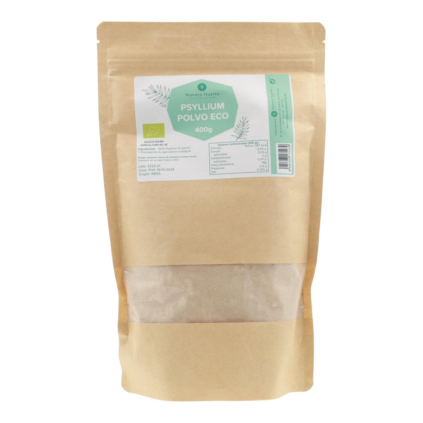 Psyllium w proszku Eco Planeta Huerto 400 g