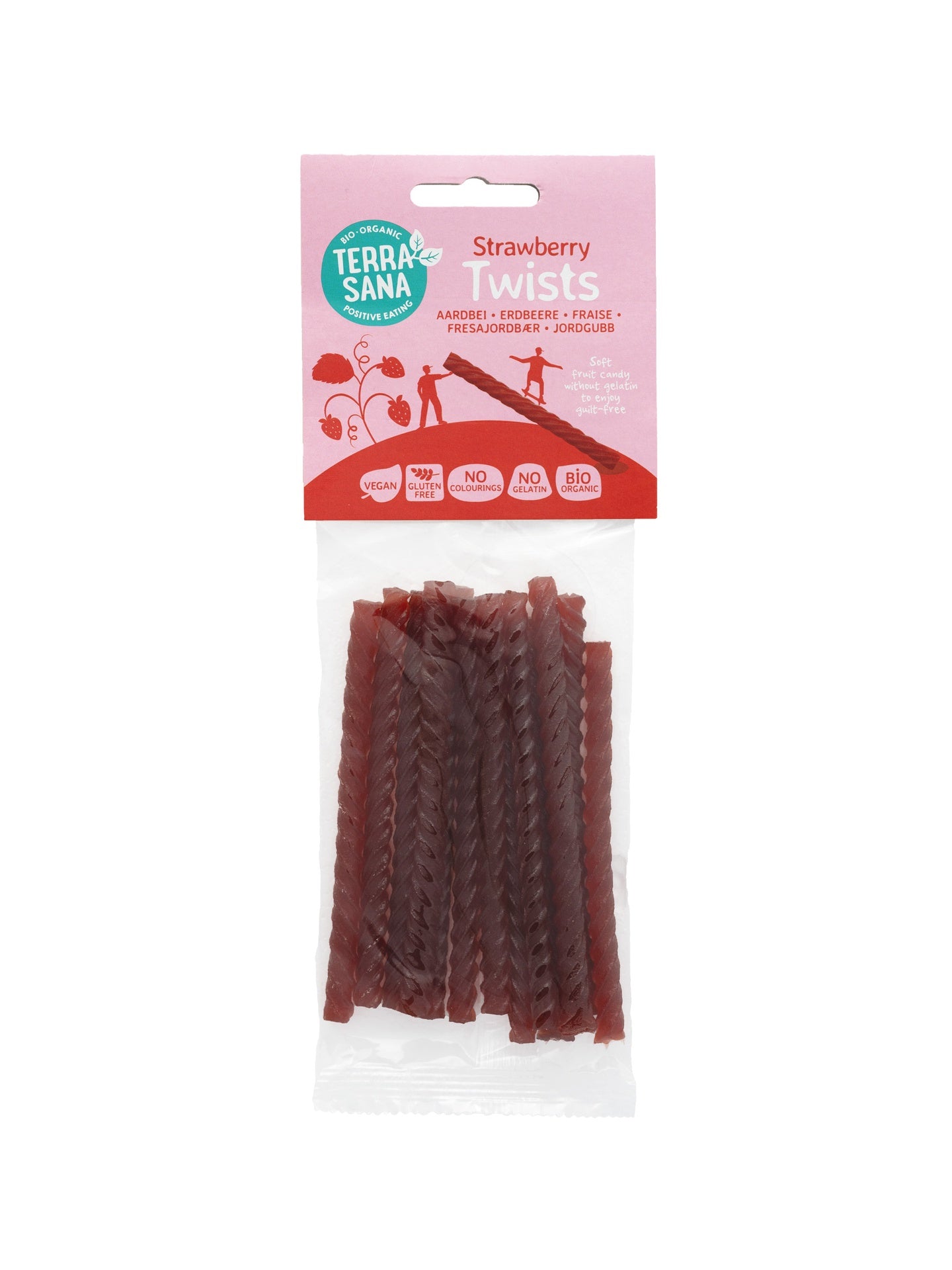 Twists alla fragola Terrasana 75 g
