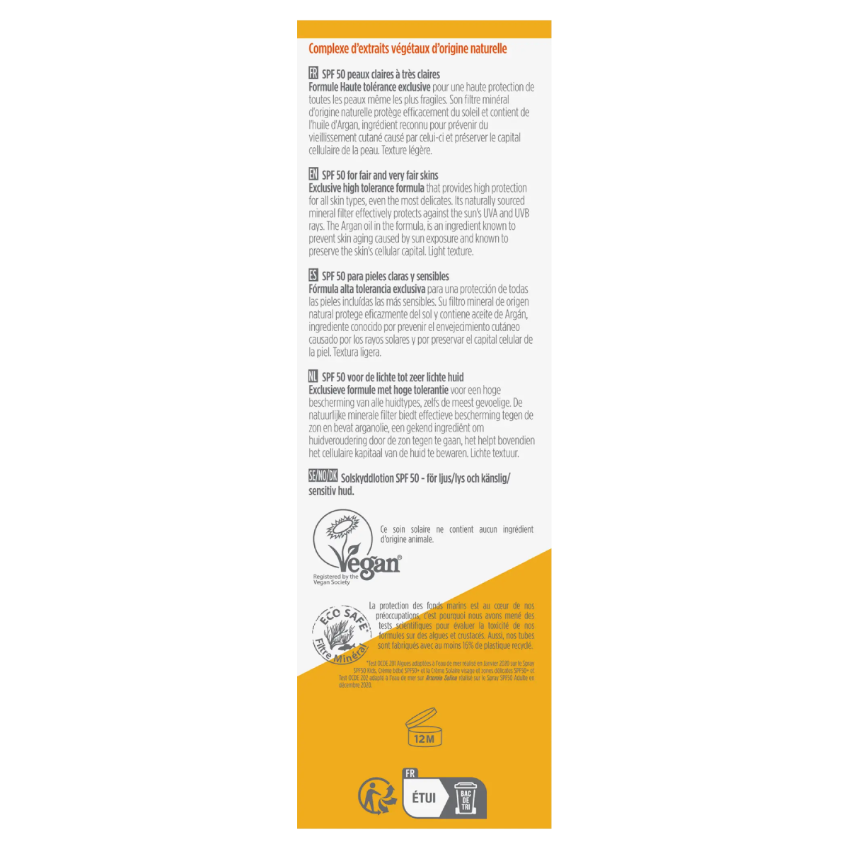 Krem przeciwsłoneczny dla dorosłych w sprayu SPF 50 BIO hipoalergiczny Bioregena, 90 ml
