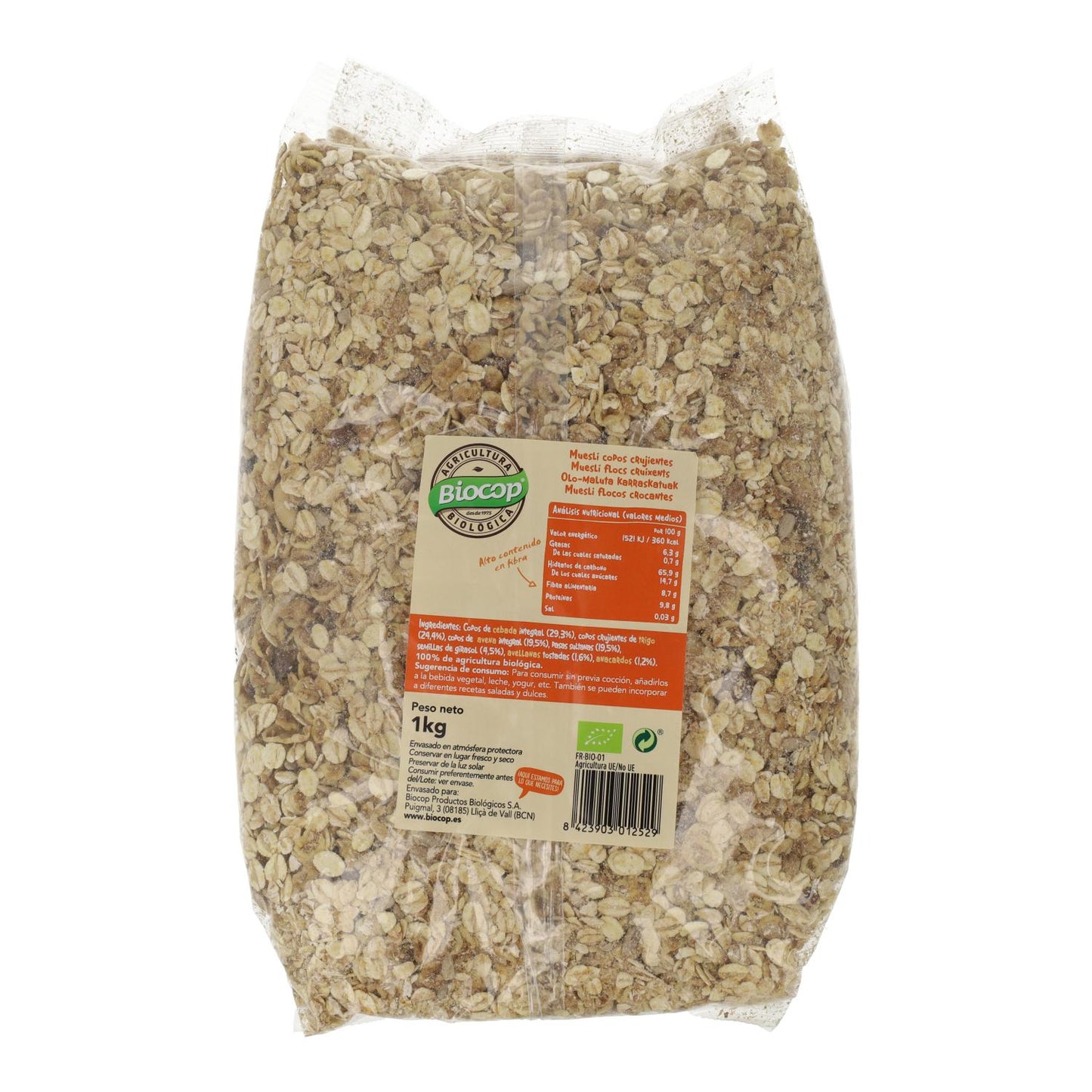 Musli Chrupiące płatki Biocop 1 kg