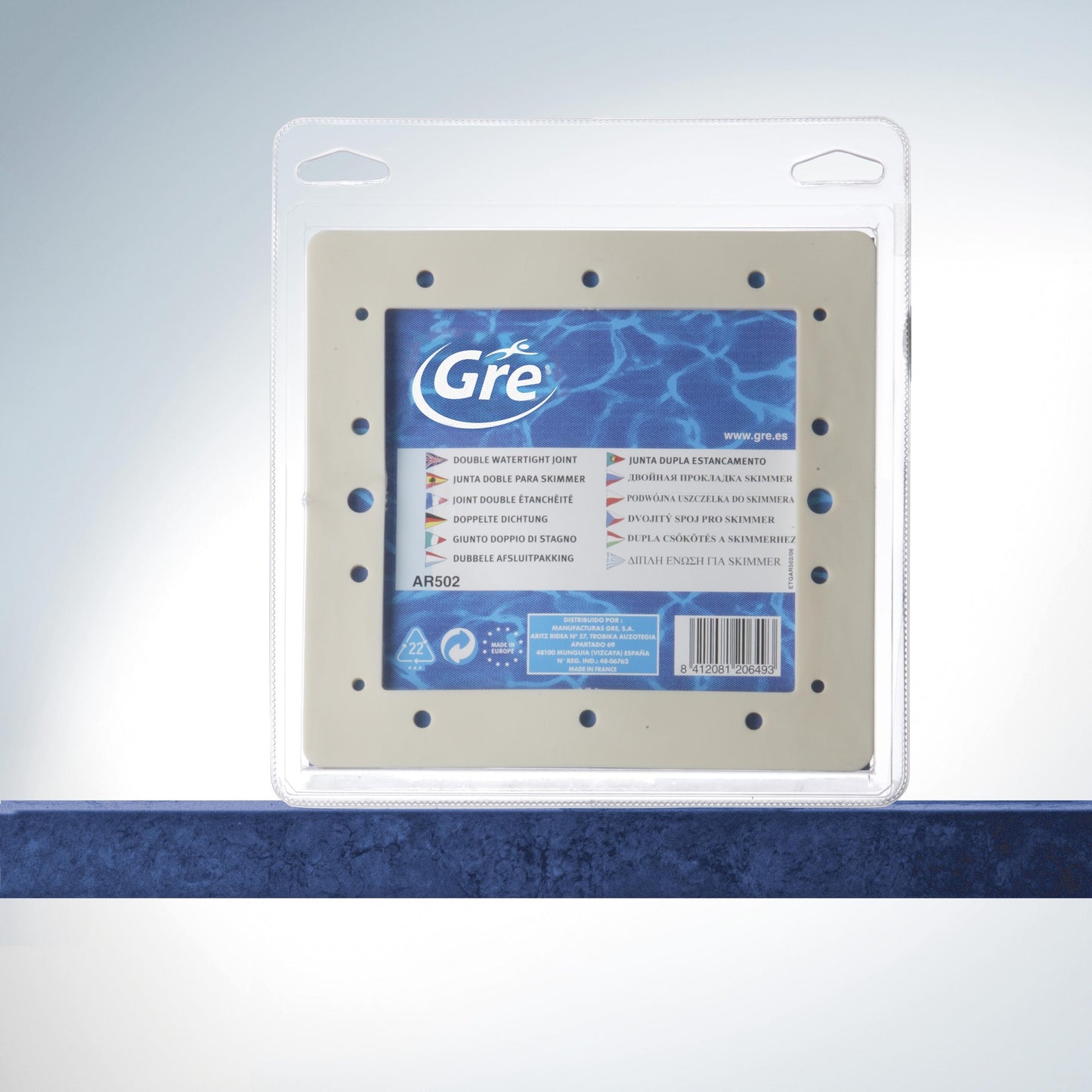 Dubbelfog Skimmer Standard Gre