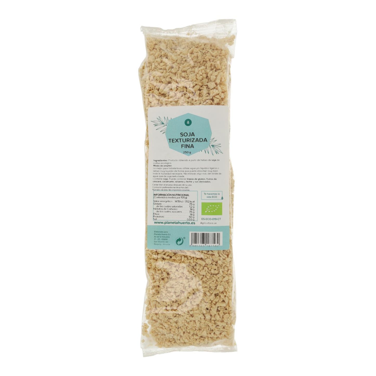 Texturised soya beans ECO Planeta Huerto 250 g