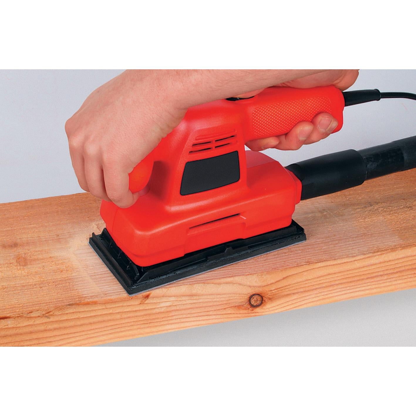 10 arkuszy papieru ściernego samoprzylepnego do szlifierki oscylacyjnej 93 x 190 mm Wolfcraft