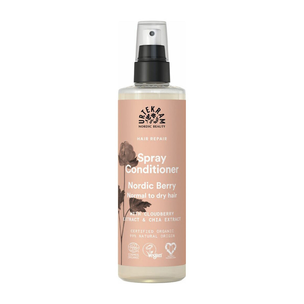 Hårbalsam Spray Nordic Berry Urtekram 250 ml