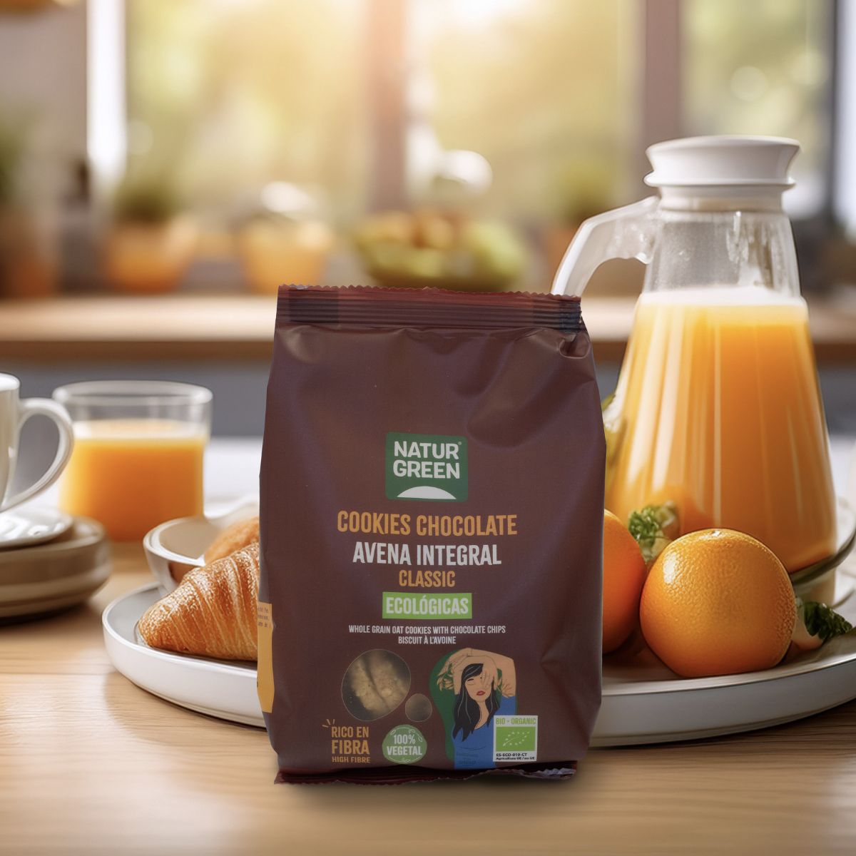 Bio-Vollkorn-Haferkekse NaturGreen 140 g