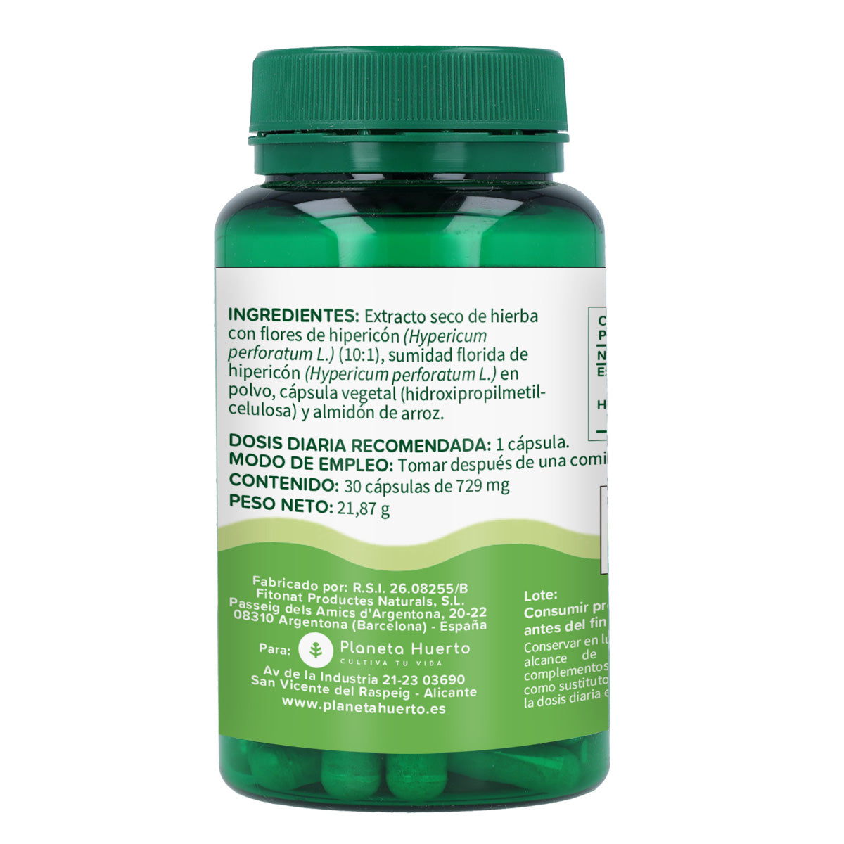 Hypericum Planet Orchard 30 kapslar