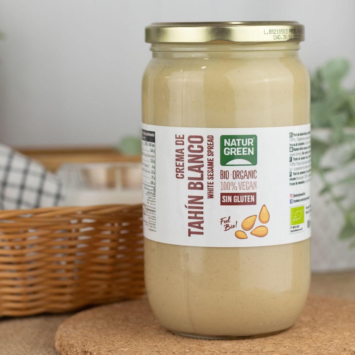 Crème de tahini blanc sans gluten Naturgreen 300 g