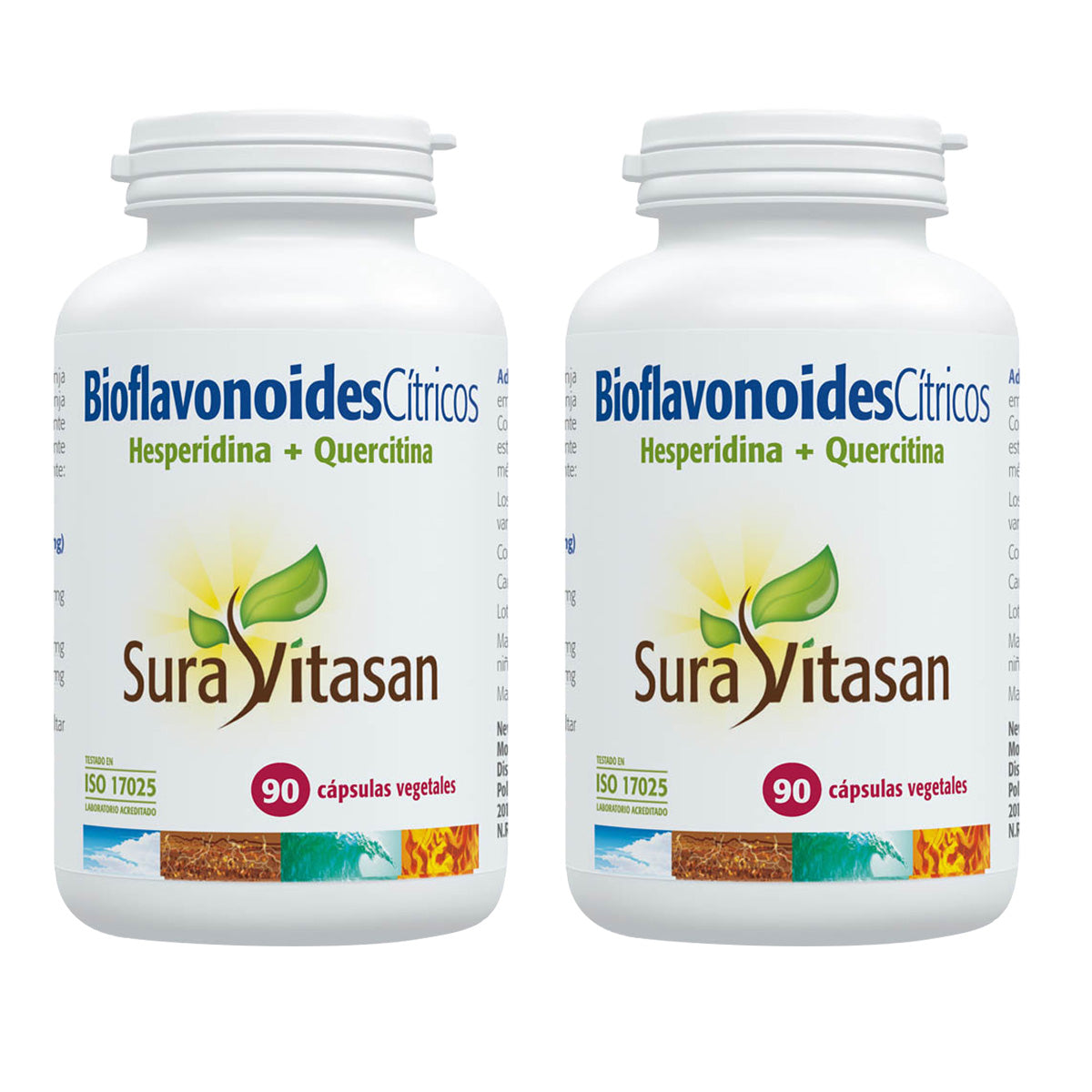 Confezione da 2 x Bioflavonoidi Citrici, 90 capsule, Sura Vitasan
