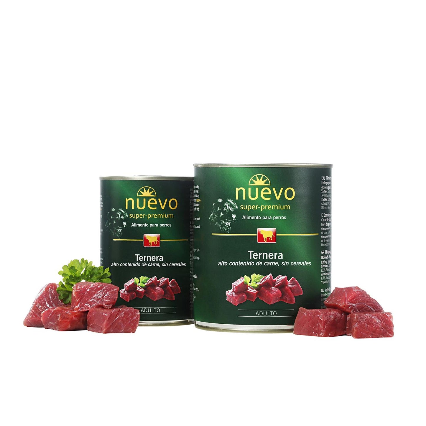 Neu Dose Hundefutter für ausgewachsene Hunde Rindfleisch 400 g