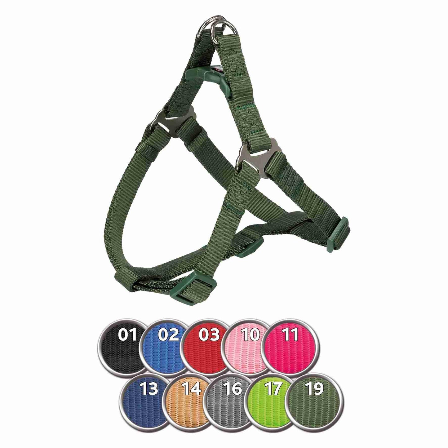 Trixie Petral NEW Premium, L, 65-80 cm/25 mm, rouge