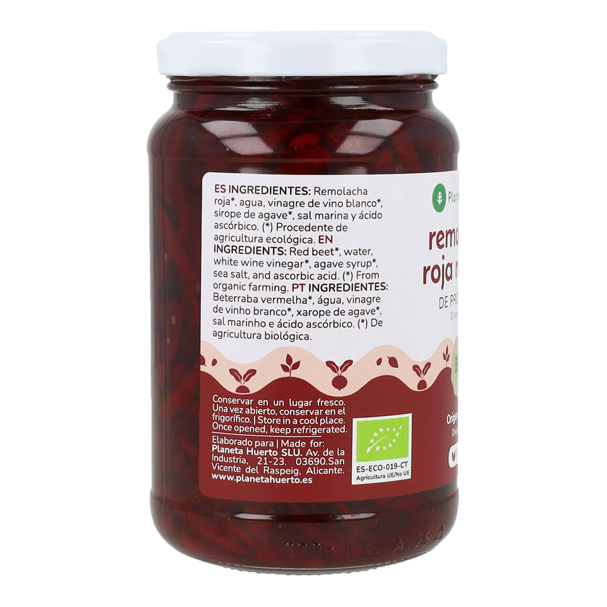 Betterave râpée Eco Planeta Huerto 345 g