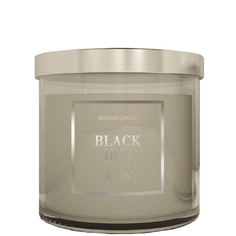 Black Iris scented candle Roura