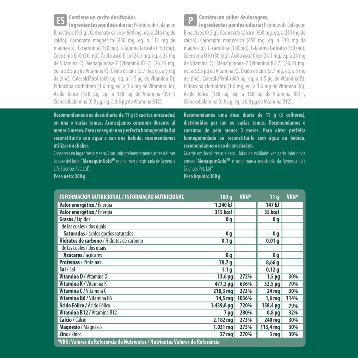 Peptidi di collagene ad alto rendimento Forticoll Sport 300 g