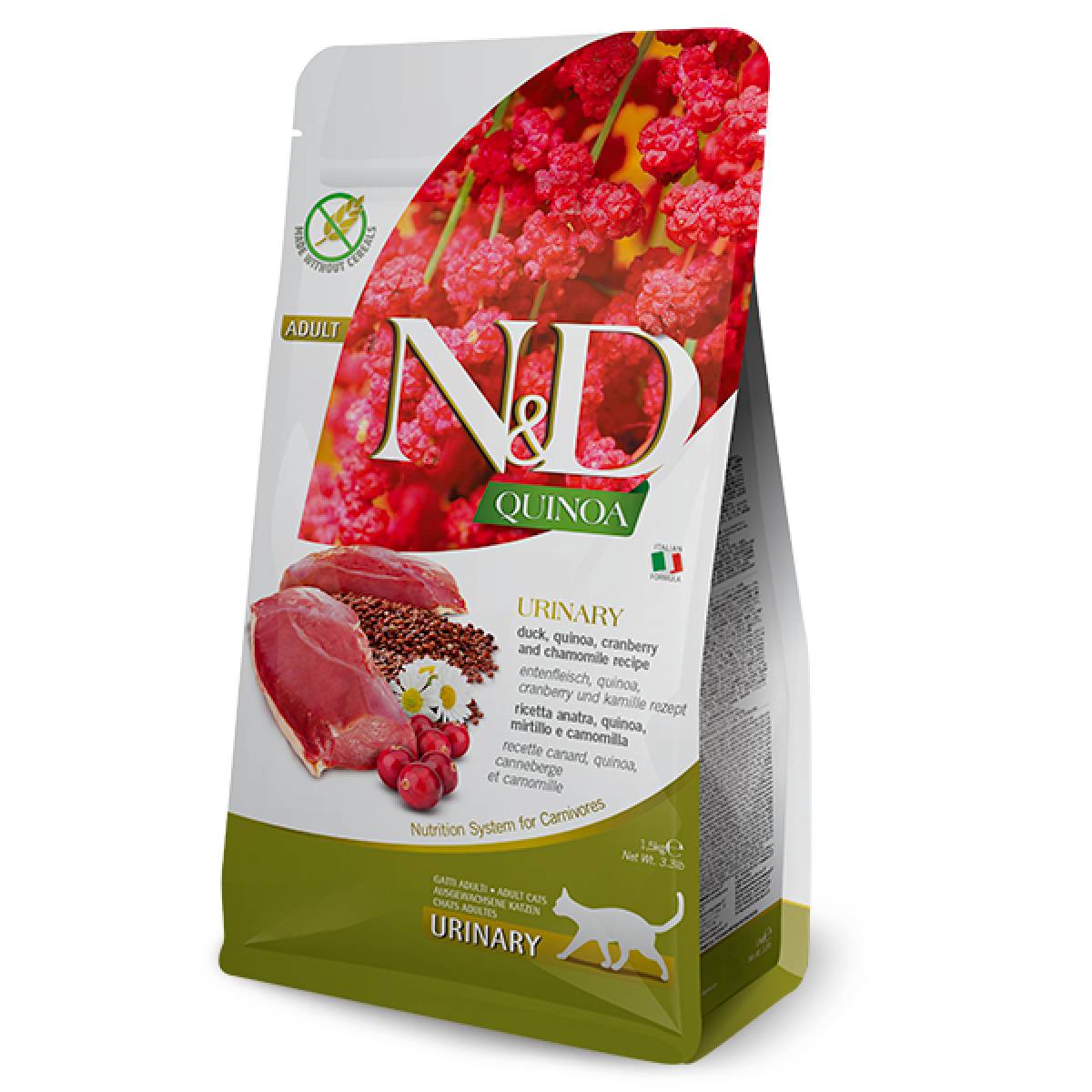 ND Quinoa Urinary Ente Katzenfutter Farmina 5 kg