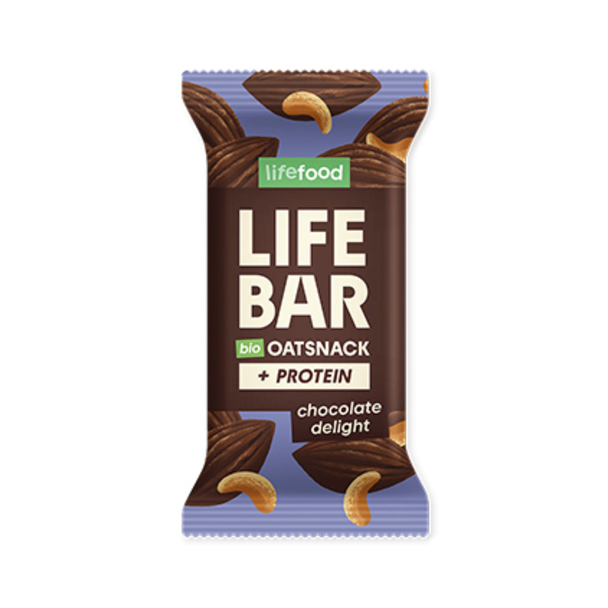Barretta proteica all'avena e delizie al cioccolato Life Food 40 g Lifebar