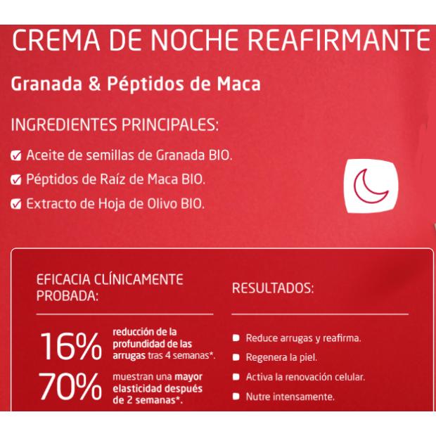 Crema notte rassodante al melograno e peptidi di maca Weleda 40 ml