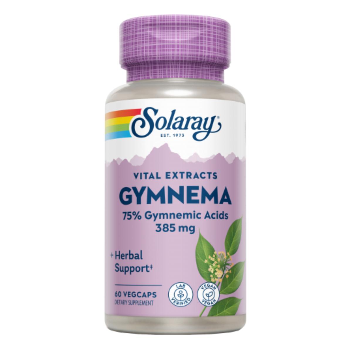 Gymnema 385 mg Solaray, 60 Kapseln