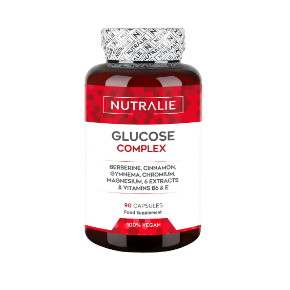 Glucosa Complex Berberina + Cromo + Canela Nutralie 90 cápsulas