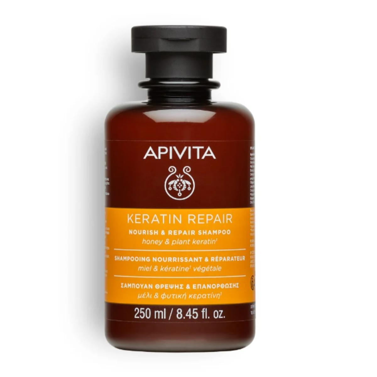 Apivita Keratin Repair Nourishing and Repairing Shampoo 250 ml