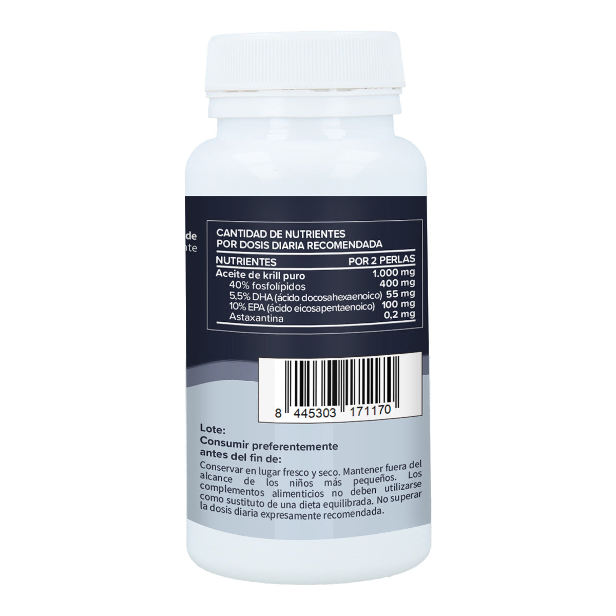 Huile de Krill 500mg Planet Orchard 60 Perles
