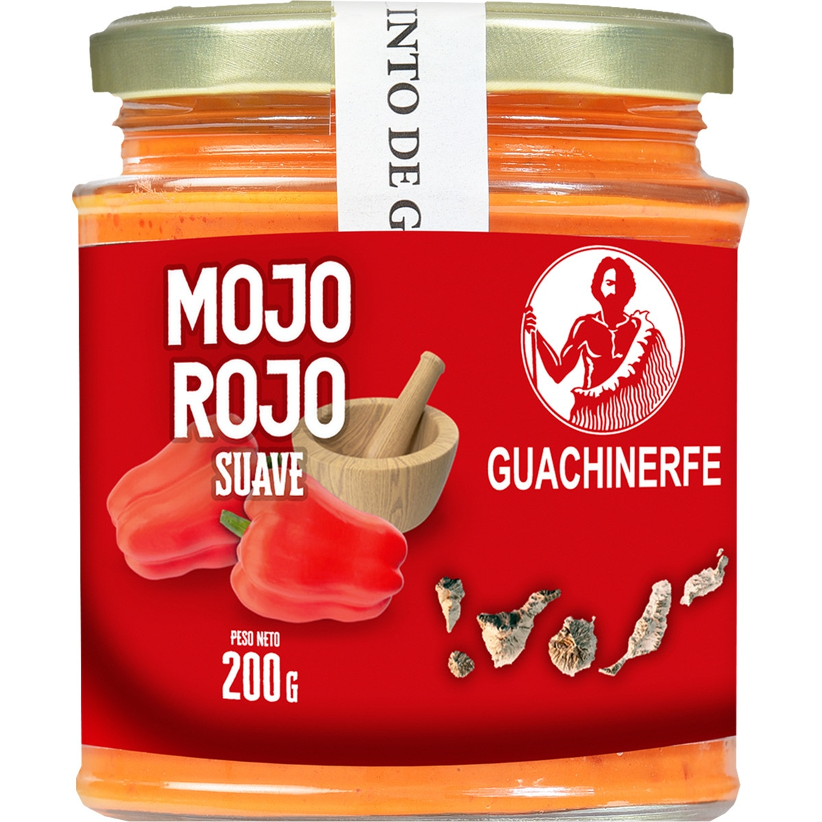 Łagodny sos Mojo Rojo Guachinerfe 200 g