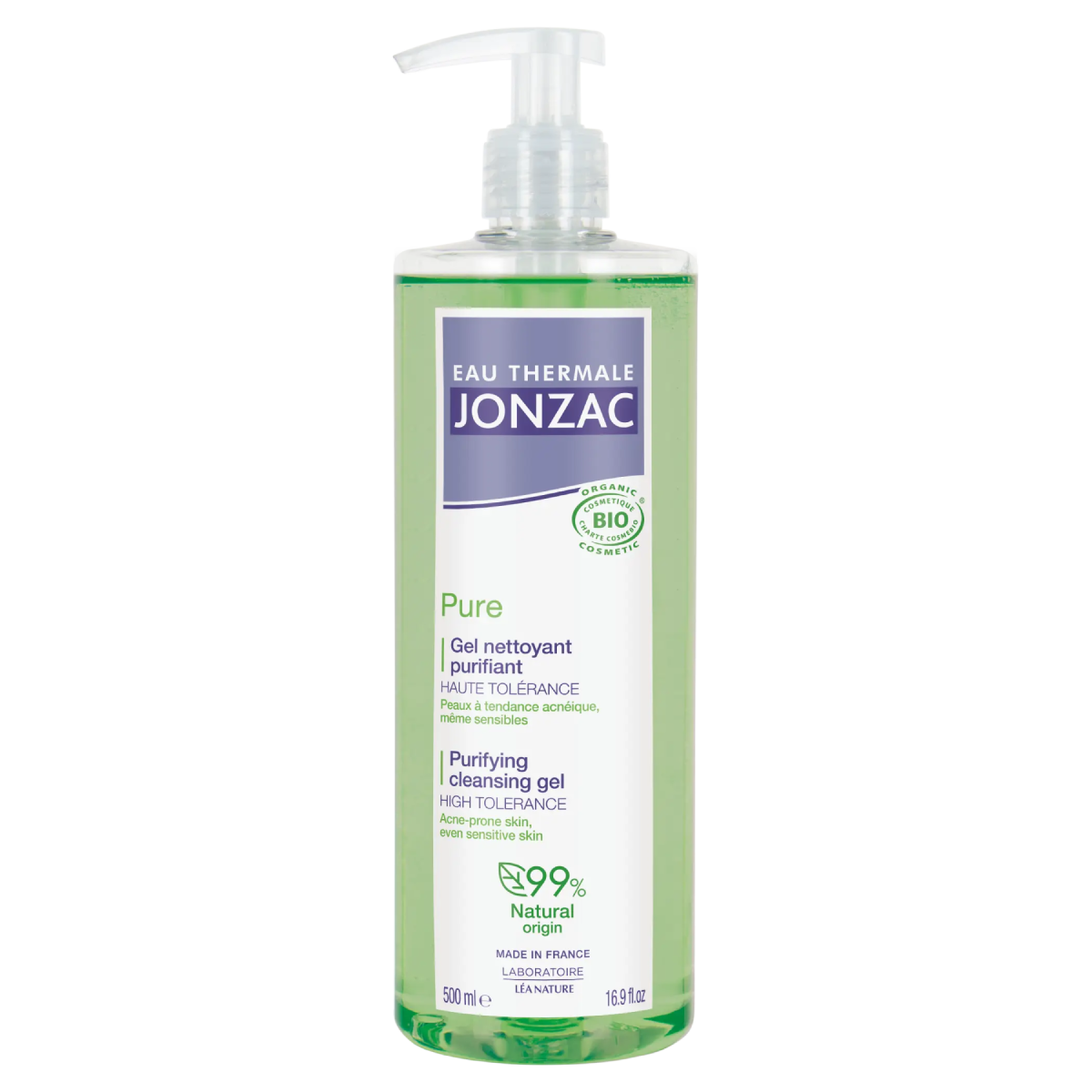 Eau Thermale JONZAC Purifying Cleansing Gel 500 ml