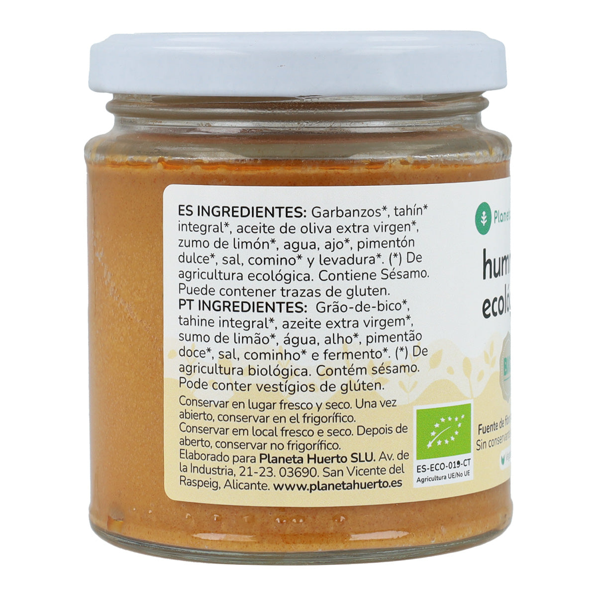 Hummus ECO Planeta Huerto 210 g