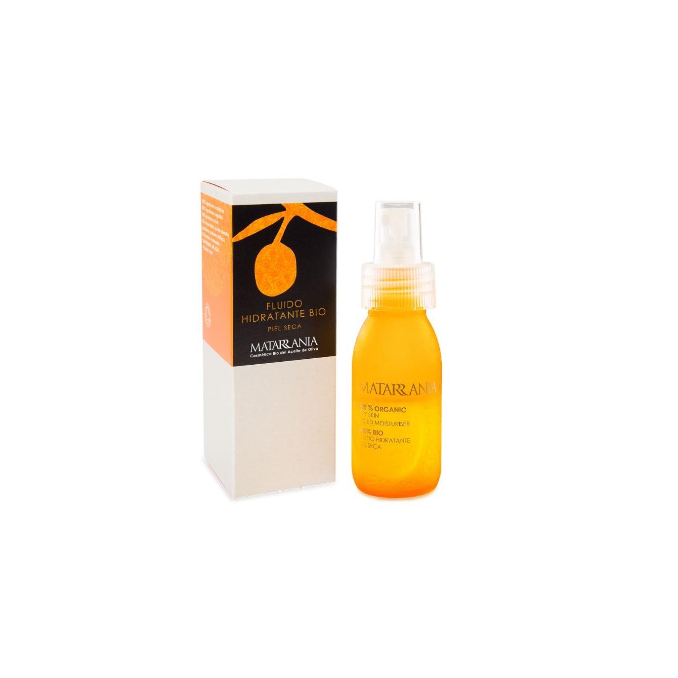 Fluide hydratant pour peau sèche 100 % BIO Matarrania 60 ml