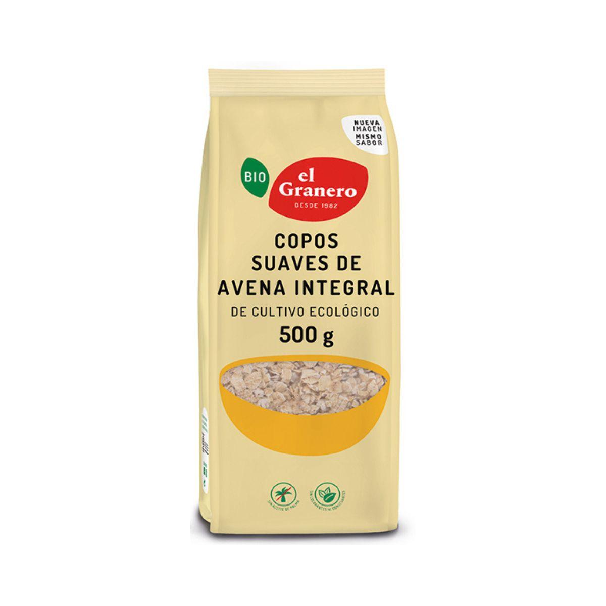 Fiocchi di avena integrale BIO El Granero, 500 g