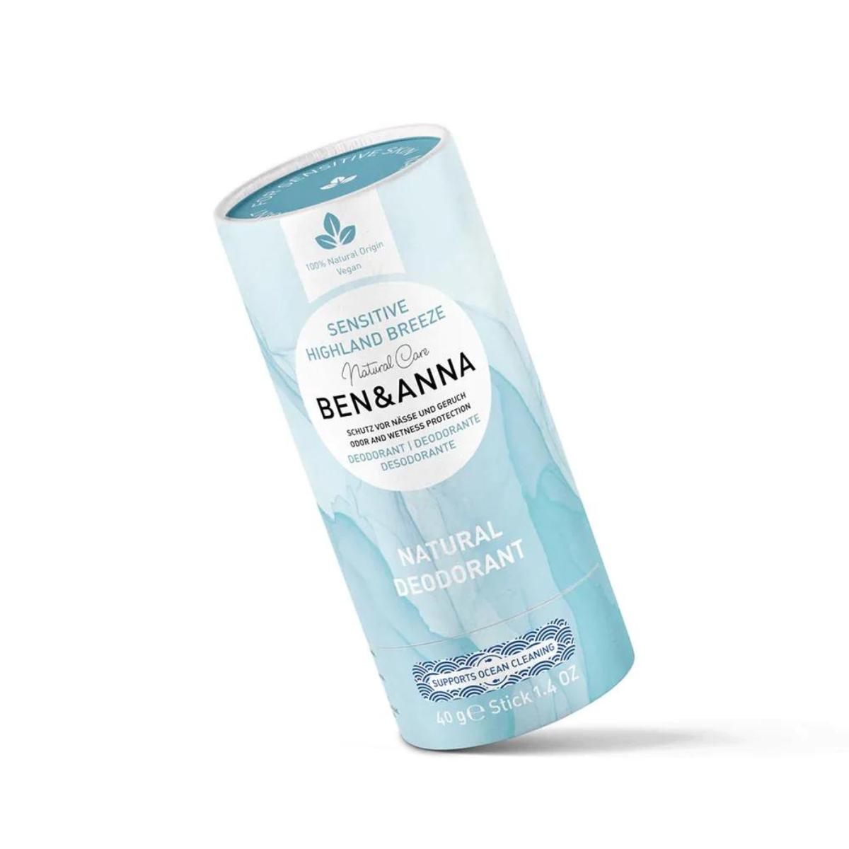 Ben&Anna Sensitive Highland Breeze Deodorant 40 g