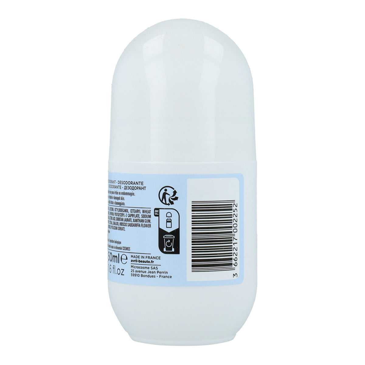 PROMO-Pack 2x Bio-Deodorant Roll-on für Frauen Avril 50 ml