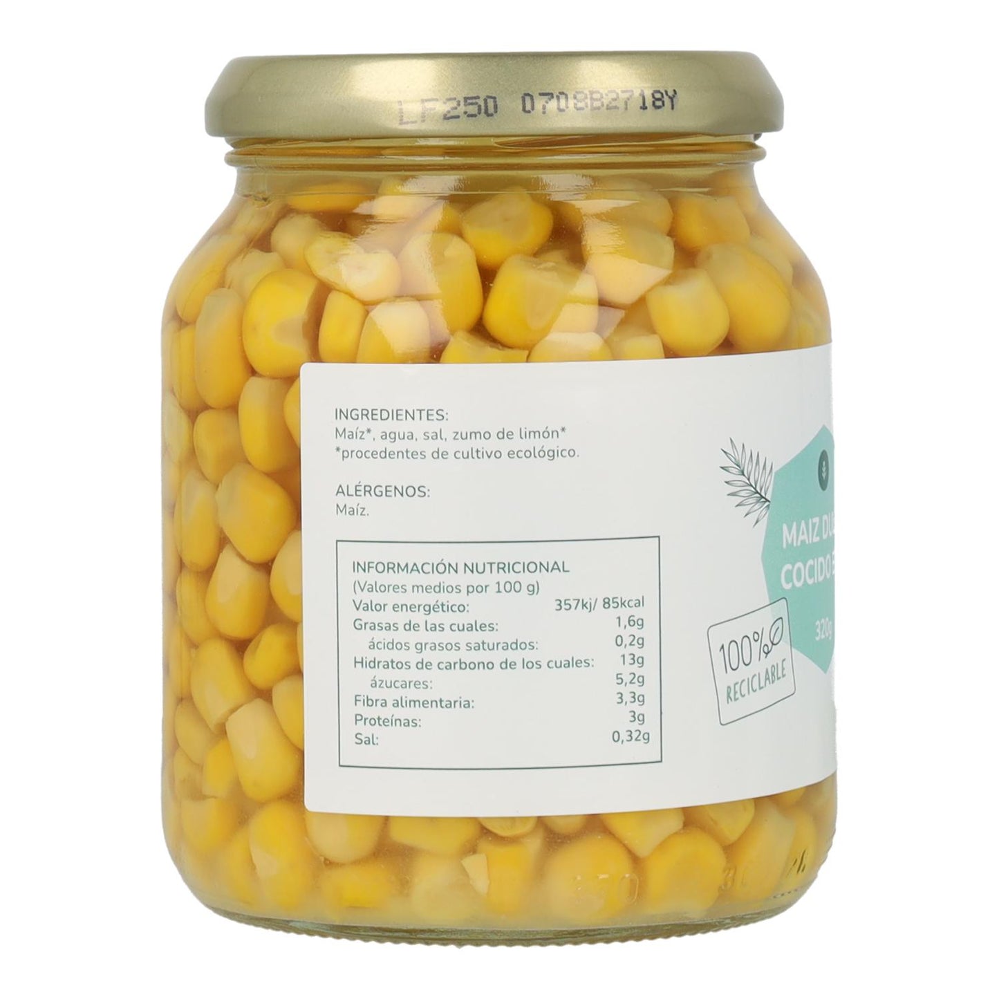 Maïs doux ECO Planeta Huerto 340 g