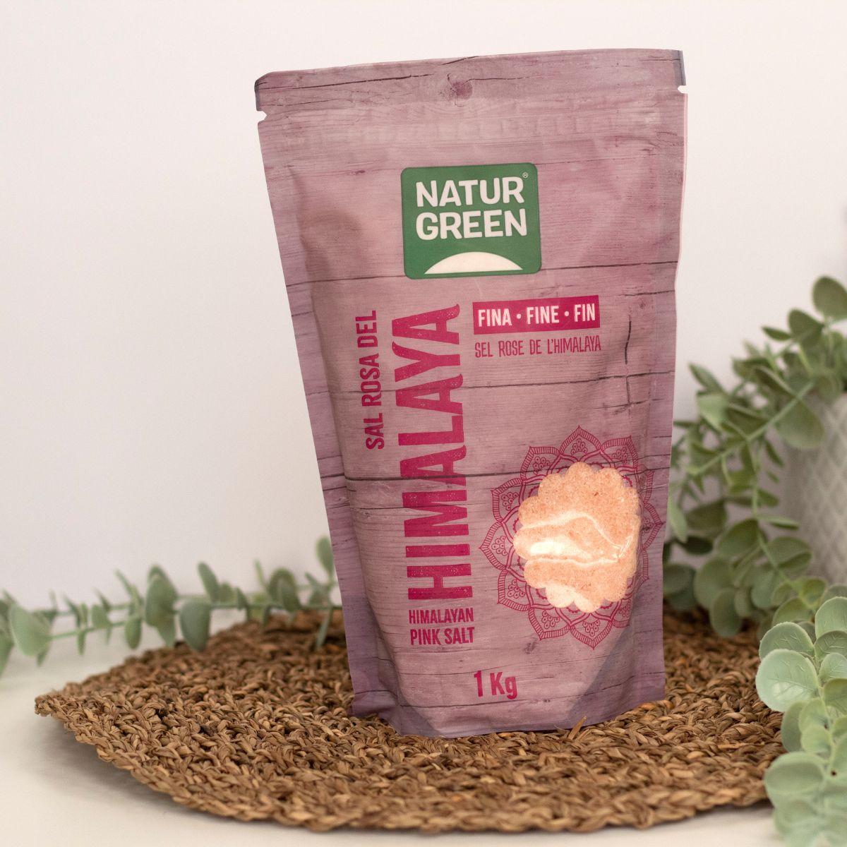 Sel rose de l'Himalaya fin Naturgreen 500 g