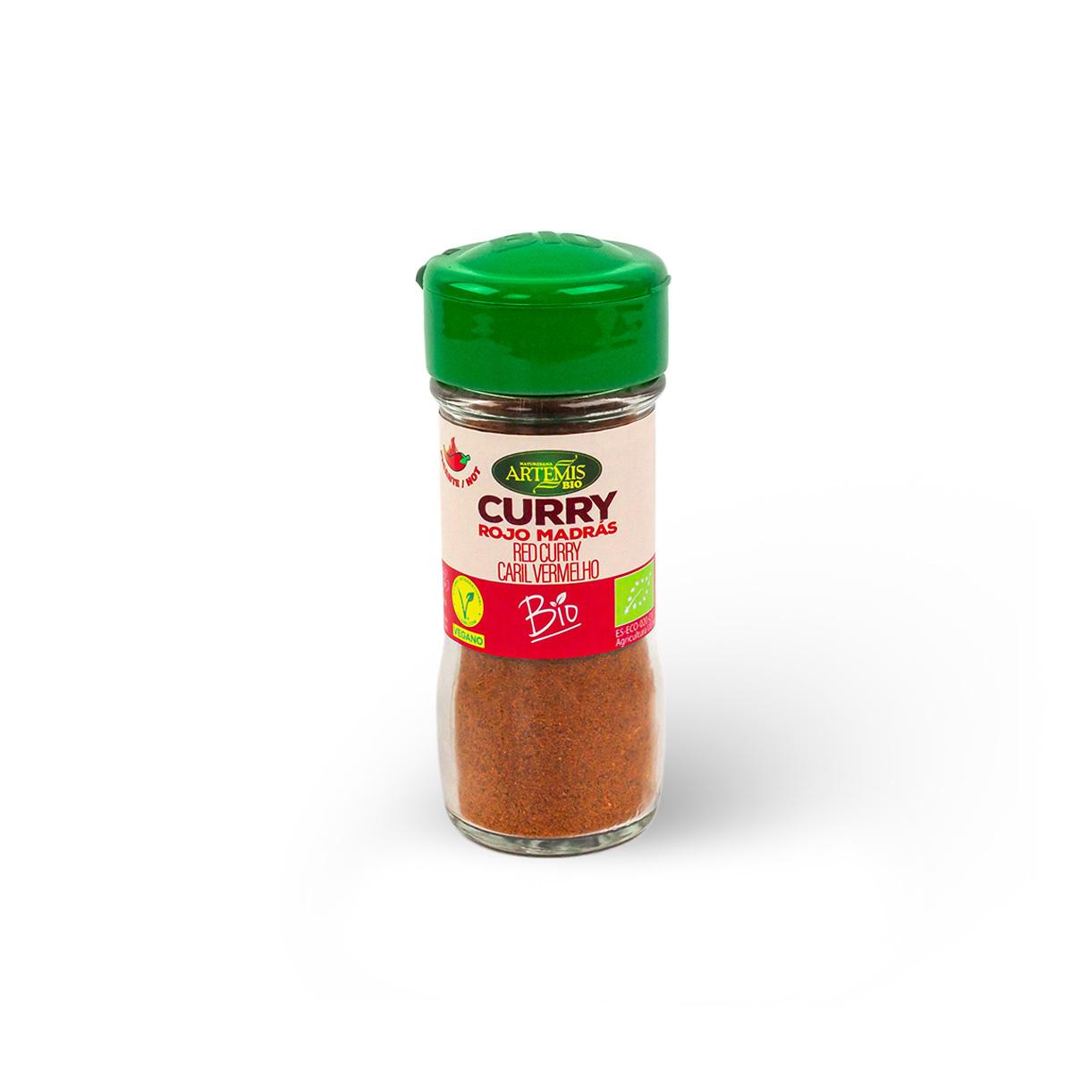 Curry rouge bio Artemis 28 g