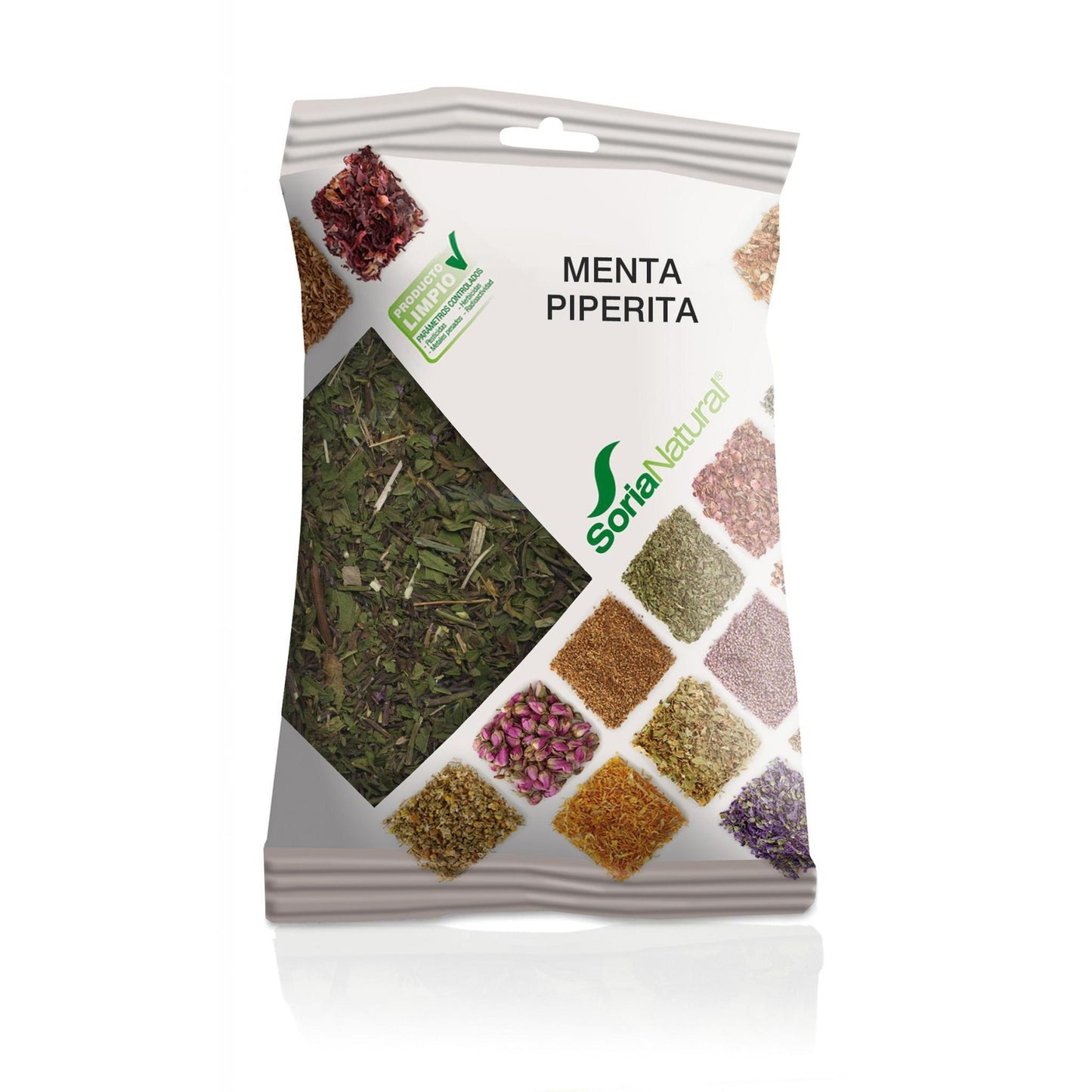 Foglie di menta piperita Soria Natural, 30 g