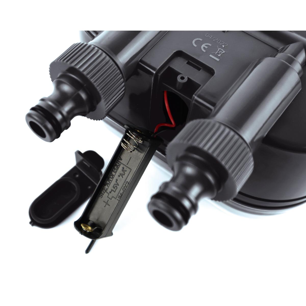 Bevattningsprogrammerare med dubbla utlopp Aquacontrol