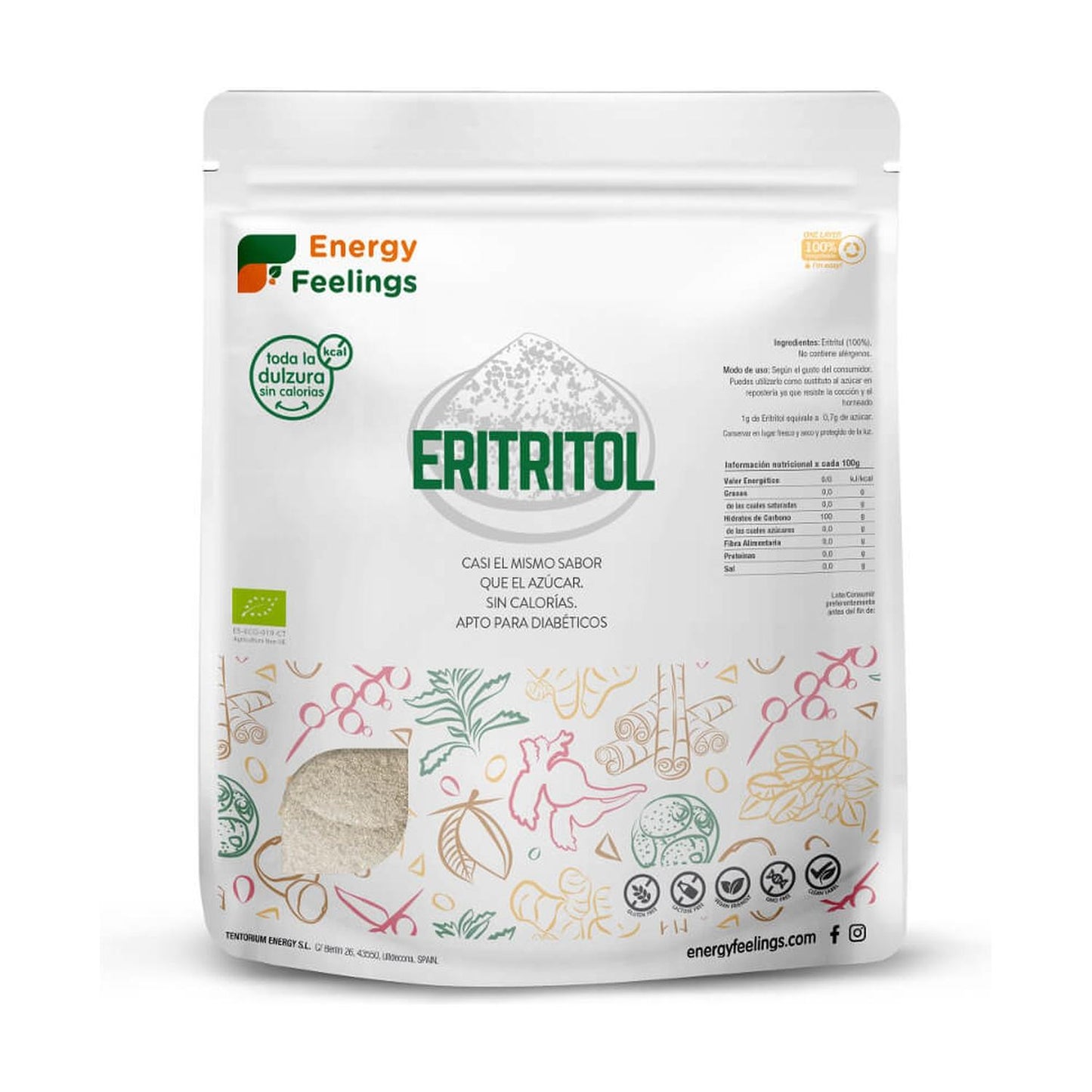 Erythritol Eco Energy feelings 200 g